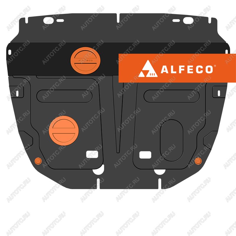 4 299 р. Защита картера и КПП (V-1.5) ALFECO EXEED LX дорестайлинг (2017-2022) (сталь 2 мм)  с доставкой в г. Краснодар