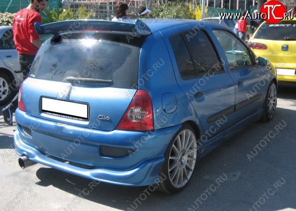 23 899 р. Задний бампер R1 Renault Clio BB дорестайлинг, хэтчбэк 5 дв. (1998-2002)  с доставкой в г. Краснодар