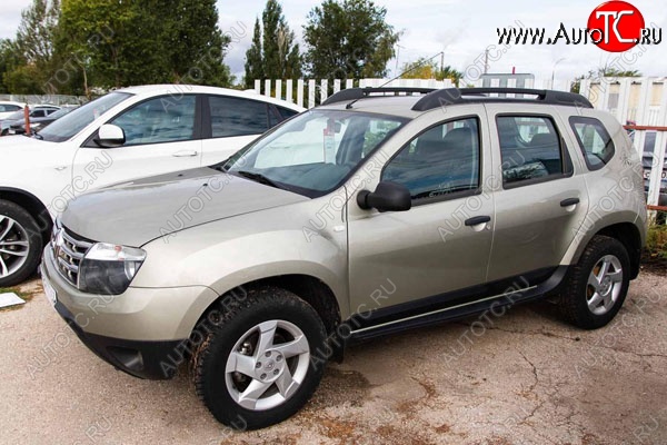 4 649 р. Молдинги дверей Артформ Renault Duster HS дорестайлинг (2010-2015)  с доставкой в г. Краснодар