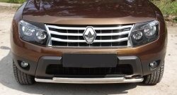 669 р. Реснички на фары RA Renault Duster HS дорестайлинг (2010-2015) (Неокрашенные)  с доставкой в г. Краснодар. Увеличить фотографию 2