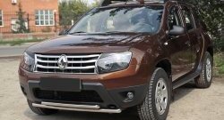 669 р. Реснички на фары RA Renault Duster HS дорестайлинг (2010-2015) (Неокрашенные)  с доставкой в г. Краснодар. Увеличить фотографию 3