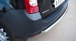 14 999 р. Одинарная защита заднего бампера из трубы диаметром 63 мм (4x2) SLITKOFF  Renault Duster  HS (2010-2015) дорестайлинг  с доставкой в г. Краснодар. Увеличить фотографию 3