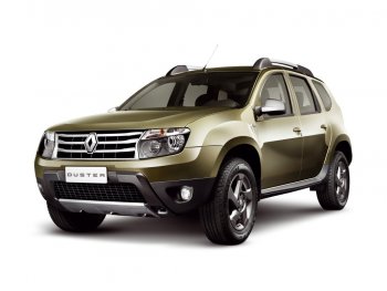 5 999 р. Передний бампер Стандартный (с отверстиями под ПТФ) Renault Duster HS дорестайлинг (2010-2015) (Неокрашенный)  с доставкой в г. Краснодар. Увеличить фотографию 1