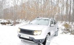 4 599 р. Решётка радиатора DM-Style  Renault Duster  HS (2010-2015) дорестайлинг (Без сетки, Неокрашенная глянец (под окраску))  с доставкой в г. Краснодар. Увеличить фотографию 5