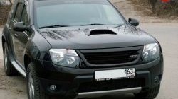 4 399 р. Решётка радиатора Next №2 Renault Duster HS рестайлинг (2015-2021) (Неокрашенная)  с доставкой в г. Краснодар. Увеличить фотографию 2