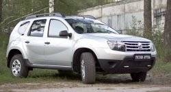 2 189 р. Защитная сетка решетки переднего бампера (с дхо без обвеса) РА  Renault Duster  HS (2010-2015) дорестайлинг  с доставкой в г. Краснодар. Увеличить фотографию 2