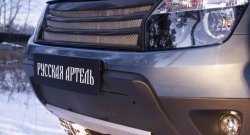 Зимняя заглушка решетки переднего бампера (с обвесом без дхо) РА Renault (Рено) Duster (Дастер)  HS (2010-2015) HS дорестайлинг