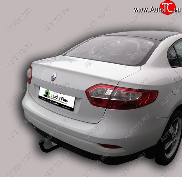 7 199 р. Фаркоп Лидер Плюс (съемный шар тип A)  Renault Fluence (2010-2016) дорестайлинг, рестайлинг (Без электропакета)  с доставкой в г. Краснодар