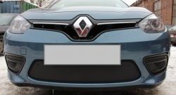 1 469 р. Сетка на бампер Russtal (черная) Renault Fluence дорестайлинг (2010-2012)  с доставкой в г. Краснодар. Увеличить фотографию 3