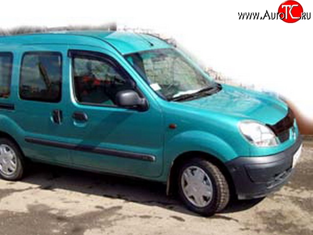 3 459 р. Дефлекторы окон (ветровики) Novline 2 шт. Renault Kangoo KC рестайлинг (2003-2007)  с доставкой в г. Краснодар