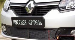 2 099 р. Защитная сетка в нижнюю часть бампера RA  Renault Logan  2 (2014-2018) дорестайлинг  с доставкой в г. Краснодар. Увеличить фотографию 6