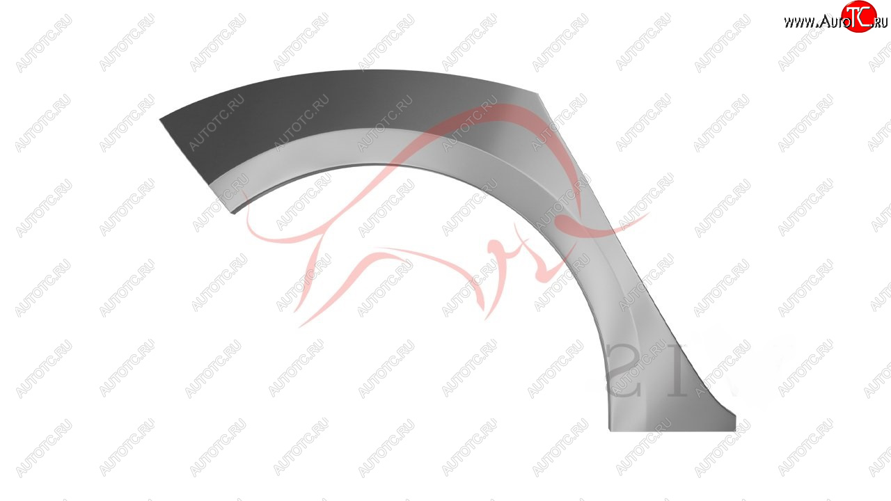 2 189 р. Правая задняя ремонтная арка (внешняя) Wisentbull Renault Megane универсал  дорестайлинг (2016-2024)  с доставкой в г. Краснодар
