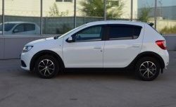 3 699 р. Комплект накладок на арки KART RS NEW Renault Sandero (B8) дорестайлинг (2014-2018) (Неокрашенные)  с доставкой в г. Краснодар. Увеличить фотографию 5