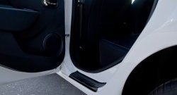 Накладки порожков салона RA Renault Sandero (B8) дорестайлинг (2014-2018) ()