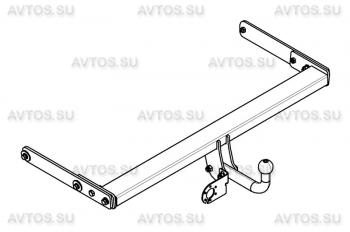 6 999 р. Фаркоп (условно-съемный шар) AvtoS  Seat Ateca  5FP (2016-2025), Skoda Kodiaq  NU7 (2017-2021), Volkswagen Tiguan  Mk2 (2016-2022)  с доставкой в г. Краснодар. Увеличить фотографию 2