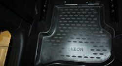 3 399 р. Коврики в салон Element 4 шт. (полиуретан) Seat Leon 1P хэтчбэк 5 дв. дорестайлинг (2005-2009)  с доставкой в г. Краснодар. Увеличить фотографию 3