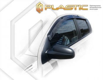 Ветровики дверей CA-Plastic Classic полупрозрачный Chevrolet (Шевролет) Aveo (Авео)  T250 (2006-2011) T250 хэтчбек 5 дв рестайлинг