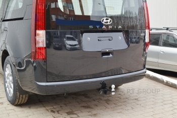 22 449 р. Фаркоп (съемный квадрат) Petroil Tuning Hyundai Staria US4 (2021-2022)  с доставкой в г. Краснодар. Увеличить фотографию 6