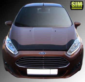 Дефлектор капота SIM Ford Fiesta 6 хэтчбэк 5 дв. рестайлинг (2012-2019)