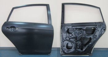 Правая дверь задняя BodyParts Nissan Almera G15 седан (2012-2019)