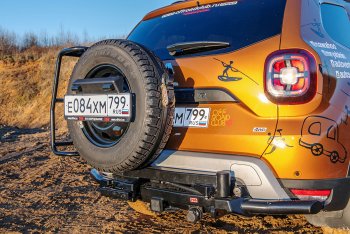 Бампер силовой задний РИФ Renault (Рено) Duster (Дастер)  HM (2020-2024) HM