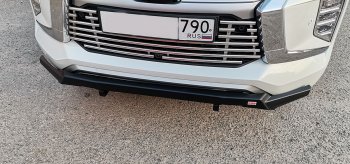 41 899 р. Бампер передний силовой РИФ  Mitsubishi Pajero Sport  QF (2019-2022) рестайлинг (Стандарт)  с доставкой в г. Краснодар. Увеличить фотографию 3