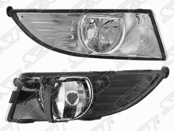 1 429 р. Правая противотуманная фара SAT (под одну лампу)  Skoda Fabia  Mk2 - Roomster  5J  с доставкой в г. Краснодар. Увеличить фотографию 1