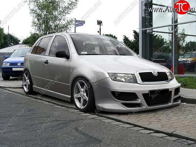 25 699 р. Передний бампер Weber Sport Skoda Fabia Mk1 хэтчбек рестайлинг (2004-2008)  с доставкой в г. Краснодар