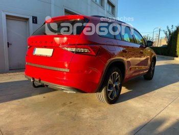 22 699 р. Фаркоп Aragon.(шар V) Skoda Kodiaq NU7 дорестайлинг (2017-2021)  с доставкой в г. Краснодар. Увеличить фотографию 7