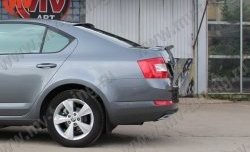 5 849 р. Спойлер RS  Skoda Octavia  A7 (2012-2020) дорестайлинг лифтбэк, рестайлинг лифтбэк (Неокрашенный)  с доставкой в г. Краснодар. Увеличить фотографию 6