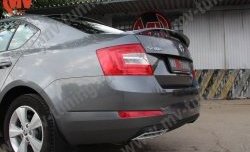 5 849 р. Спойлер RS  Skoda Octavia  A7 (2012-2020) дорестайлинг лифтбэк, рестайлинг лифтбэк (Неокрашенный)  с доставкой в г. Краснодар. Увеличить фотографию 7