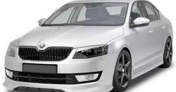 5 999 р. Пороги накладки CT Skoda Octavia A7 дорестайлинг лифтбэк (2012-2017) (Неокрашенные)  с доставкой в г. Краснодар. Увеличить фотографию 2