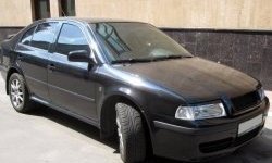 899 р. Реснички на фары CT Skoda Octavia Tour A4 1U5 универсал дорестайлинг (1996-2000) (Неокрашенные)  с доставкой в г. Краснодар. Увеличить фотографию 2