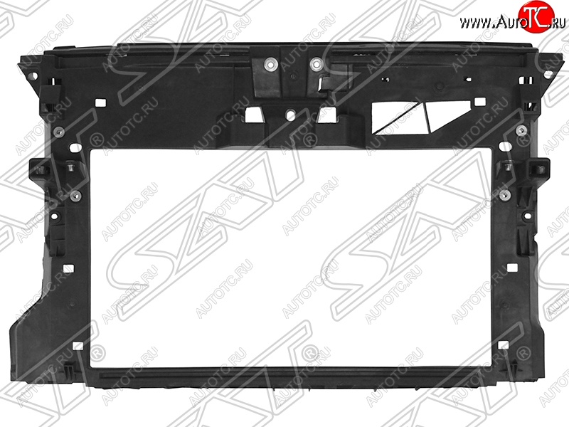 4 299 р. Рамка радиатора (телевизор) SAT Skoda Rapid NH3 дорестайлинг лифтбэк (2012-2017) (Неокрашенная)  с доставкой в г. Краснодар