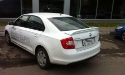 3 449 р. Спойлер Style Skoda Rapid NH3 дорестайлинг лифтбэк (2012-2017) (Неокрашенный)  с доставкой в г. Краснодар. Увеличить фотографию 6