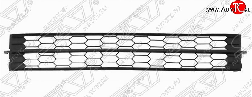 999 р. Решётка в передний бампер SAT Skoda Rapid NH3 дорестайлинг лифтбэк (2012-2017)  с доставкой в г. Краснодар