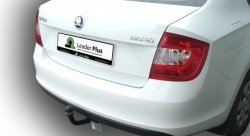 6 599 р. Фаркоп Лидер Плюс. Skoda Rapid NH1 хэтчбэк дорестайлинг (2012-2017) (Без электропакета)  с доставкой в г. Краснодар. Увеличить фотографию 4