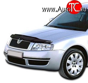 2 879 р. Дефлектор капота NovLine Skoda Superb B6 (3T) лифтбэк дорестайлинг (2008-2013)  с доставкой в г. Краснодар