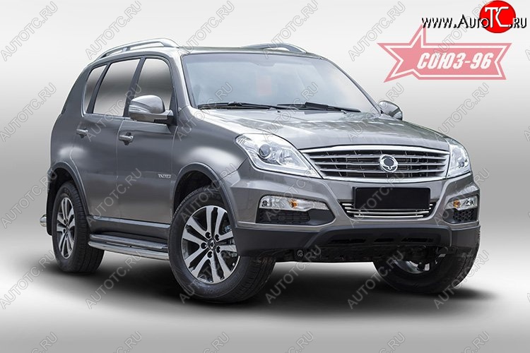 4 679 р. Декоративный элемент воздухозаборника Souz-96 (d16) SSANGYONG Rexton Y290 (2012-2017)  с доставкой в г. Краснодар