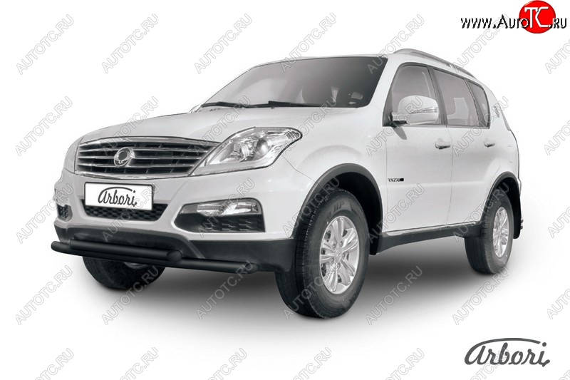 7 469 р. Обвес переднего бампера Arbori SSANGYONG Rexton Y290 (2012-2017)  с доставкой в г. Краснодар