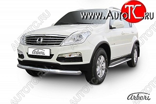 12 689 р. Обвес переднего бампера Arbori SSANGYONG Rexton Y290 (2012-2017)  с доставкой в г. Краснодар