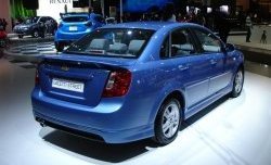 7 899 р. Пороги накладки Street Edition Chevrolet Lacetti универсал (2002-2013) (Неокрашенные)  с доставкой в г. Краснодар. Увеличить фотографию 2