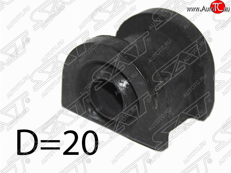 159 р. Резиновая втулка переднего стабилизатора (D=20) SAT Subaru Impreza GE седан (2007-2012)  с доставкой в г. Краснодар