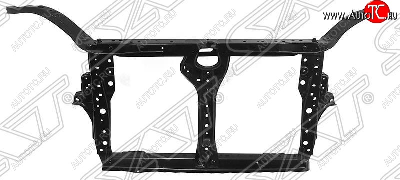 10 599 р. Рамка радиатора (телевизор) SAT  Subaru Forester  SJ (2012-2019) дорестайлинг, рестайлинг (Неокрашенная)  с доставкой в г. Краснодар