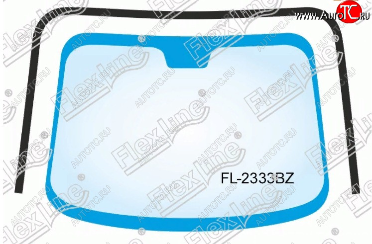 3 599 р. Молдинг лобового стекла FlexLine  Subaru Forester  SG (2002-2008) дорестайлинг, рестайлинг  с доставкой в г. Краснодар