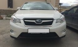 Сетка на бампер Russtal (черная) Subaru XV GP/G33 дорестайлинг (2012-2016)