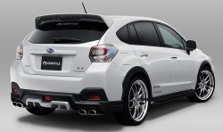 14 199 р. Спойлер KENSTYLE Subaru XV GP/G33 дорестайлинг (2012-2016) (Неокрашенный)  с доставкой в г. Краснодар. Увеличить фотографию 4