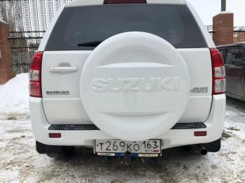 6 949 р. Пластиковый колпак запасного колеса SUZUKI (верхняя часть, 225/70/16)  Suzuki Grand Vitara ( FTB03 3 двери,  3TD62, TL52 5 дверей,  JT 5 дверей,  JT 3 двери,  JT) - Grand Vitara XL7 (неокрашенный)  с доставкой в г. Краснодар. Увеличить фотографию 10