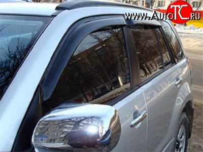 2 969 р. Дефлекторы окон (ветровики) Novline 4 шт Suzuki Grand Vitara JT 5 дверей дорестайлинг (2005-2008)  с доставкой в г. Краснодар