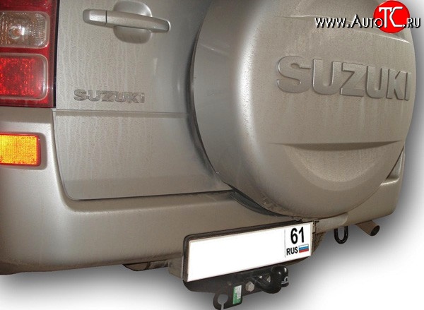 8 999 р. Фаркоп Лидер Плюс (до 2000 кг) Suzuki Grand Vitara JT 5 дверей дорестайлинг (2005-2008) (Без электропакета)  с доставкой в г. Краснодар